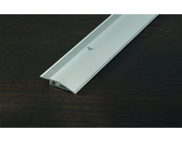 PROCOVER Designfloor Anpassung, 0-9mm Deckprofil Alu eloxiert Silber, 100cm